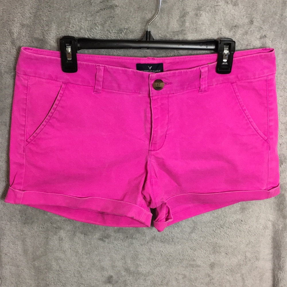American Eagle Hot Pink Shorts
